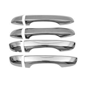 Volkswagen Tiguan Door Handle Cover - Omac - S2 S.Steel - Gloss Silver - '18-'24 Volkswagen Tiguan Door Handle Cover - Omac - S2 S.Steel - Gloss Silver - '18-'24